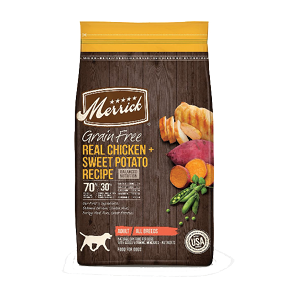 Merrick Grain-Free Real Chicken + Sweet Potato Recipe